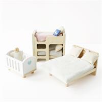 Le Toy Van Wooden Dolls House Starter Furniture Set - 35 piece