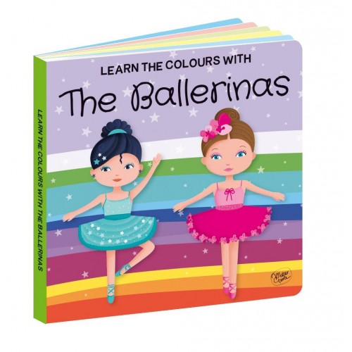 Learn Colours Ballerina 3D Puzzle and Book Set 40 pcs