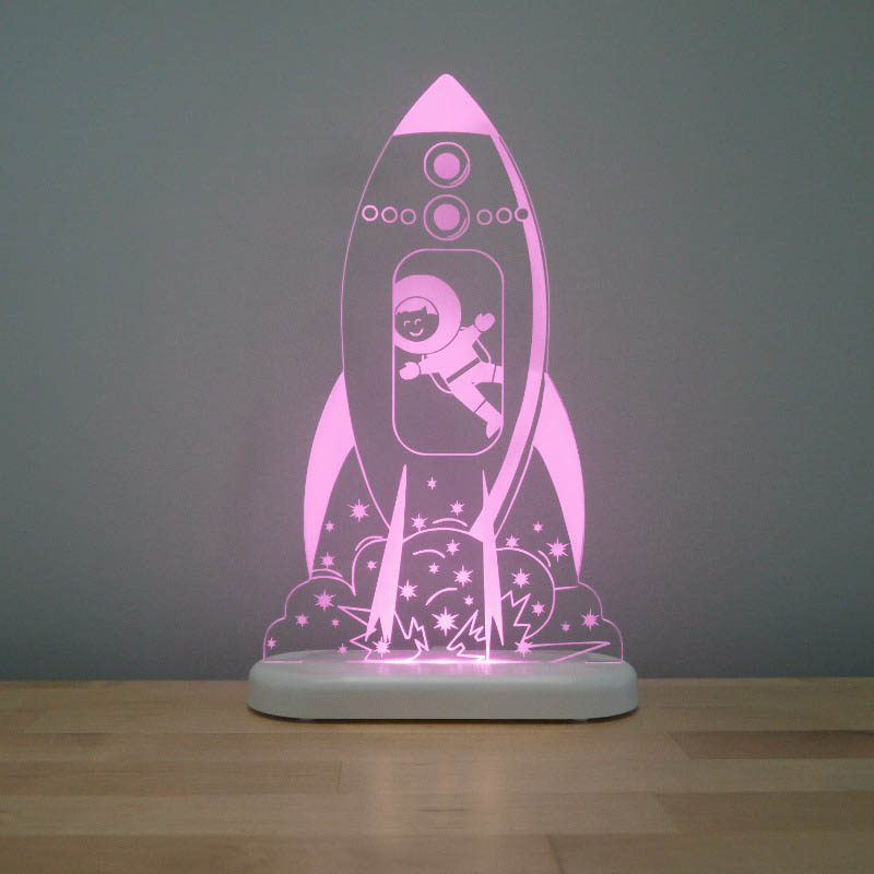 Aloka - LED Night Light - Rocket