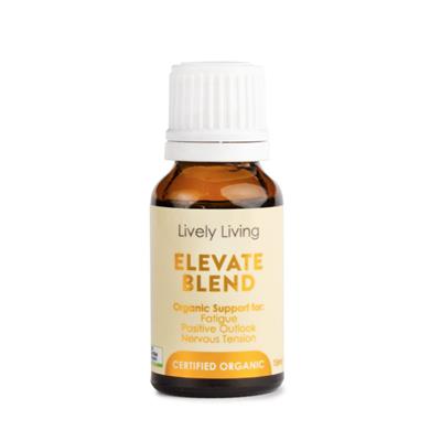 Lively Living 100% Certified Organic Essential Oil Elevate Blend