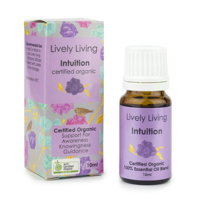 Lively Living 100% Certified Organic Essential Oil Intuition
