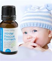 Lively Living 100% Certified Organic Essential Oil Winter Rescue Remedy