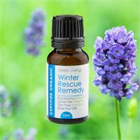 Lively Living 100% Certified Organic Essential Oil Winter Rescue Remedy