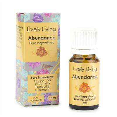 Lively Living 100% Pure Essential Oil Abundance