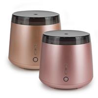 Lively living Aroma Elm Ultrasonic Vaporiser Bronze Metallic and Rose Gold Metallic