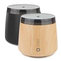 Lively living Aroma Elm Ultrasonic Vaporiser Matt Black and Woodlook