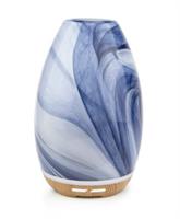 Lively Living Aroma Swirl Glass Ultrasonic Vaporiser - Denim