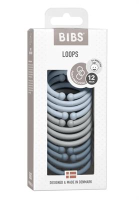 Loops Baby Blue/Cloud/Petrol 12pk