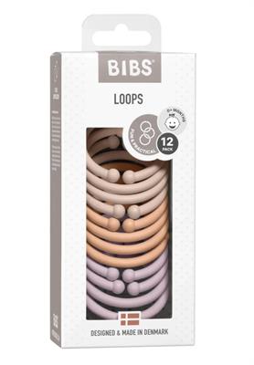 Loops Blush/Peach/Dusky Lilac 12pk