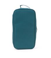 Love Mae Cooler Lunch Bag with Ice Brick - Navy Grid