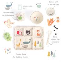 Love Mae Divided Plate Set ABC