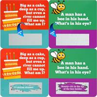 Lunch Box Riddles Scratch-Off Deck