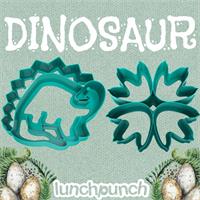 Lunch Punch Dinosaur Sandwich Cutters 2pk