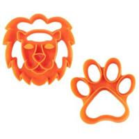 Lunch Punch Lion Sandwich Cutters 2pk