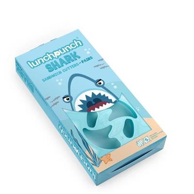 Lunch Punch Shark Sandwich Cutters 2pk
