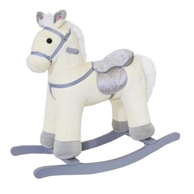 Luxury Rocking Horse Cream With Sound