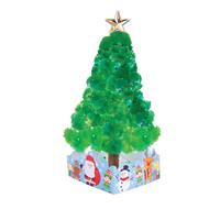 Magic Christmas tree growing green final