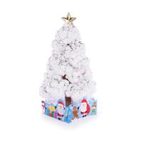 Magic Christmas tree growing white final stage
