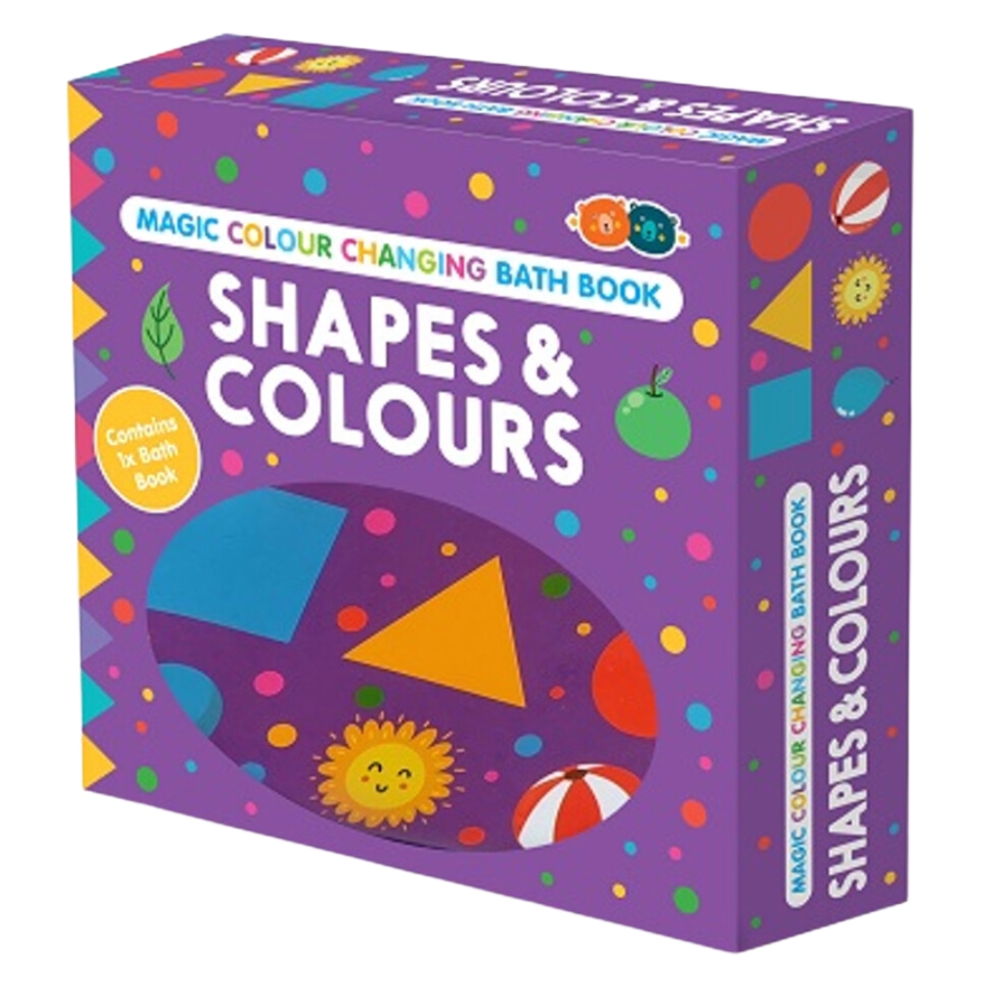 Colour Changing Bath Book - Shapes & Colours