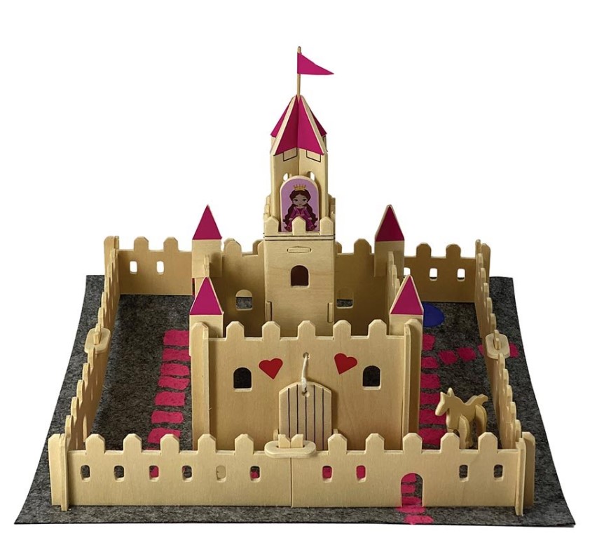 Magical Princess Castle In A Tin