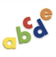 Magnetic Lower Letters 48pcs