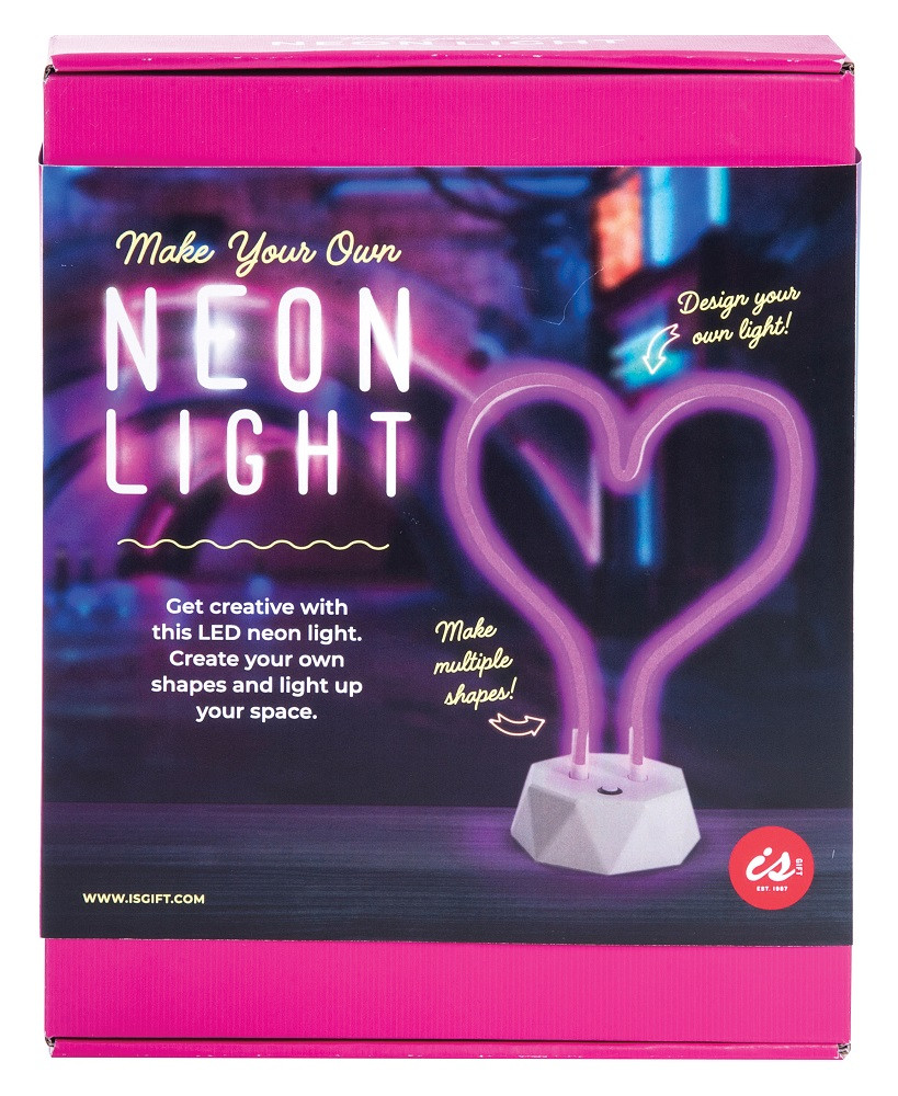 Make your own Neon Light Pink