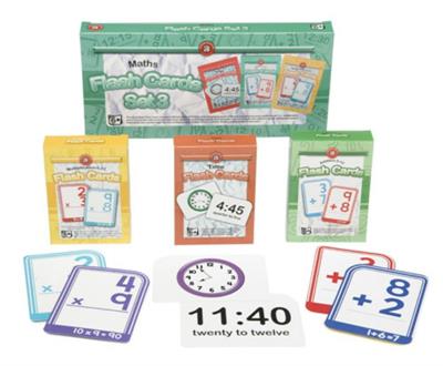 Maths Flash Cards Set of 3