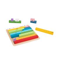MATHS LEARNING RODS COUNTING GAME BOARD