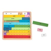 MATHS LEARNING RODS COUNTING GAME BOARD