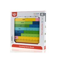MATHS LEARNING RODS COUNTING GAME BOARD