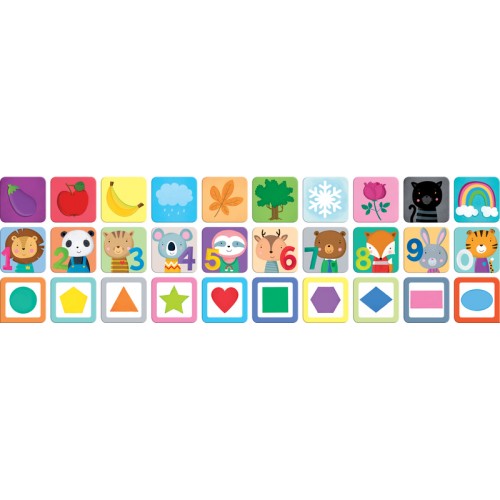 Mega Memory and Book Set-Colours,Numbers and Shapes