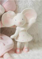 Meiya the Mouse - Natural Rubber Squeaker Teether