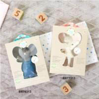 Meiya the Mouse - Natural Rubber Squeaker Teether