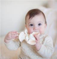 Meiya the Mouse - Natural Rubber Squeaker Teether