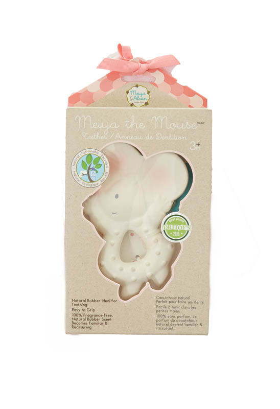 Meiya the Mouse - Natural Rubber Teether