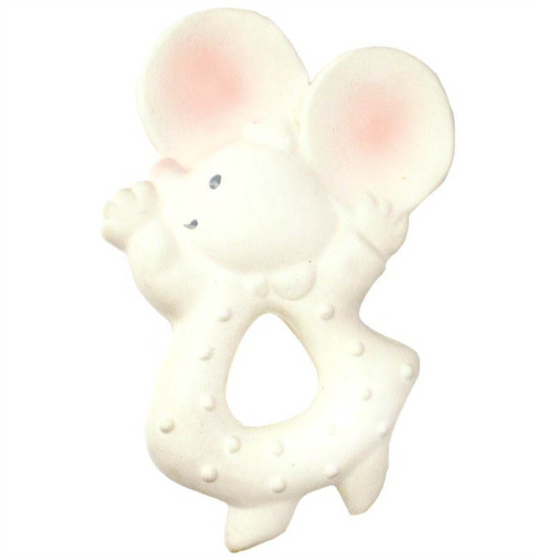 Meiya the Mouse Natural Rubber Teether