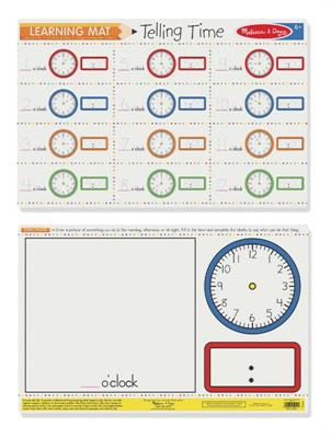 Melissa & Doug Double-Sided Telling Write-A-Mat