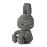 Miffy Sitting Corduroy Grey (50cm)