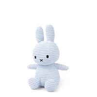 Miffy Sitting Corduroy Ice Blue (23cm)