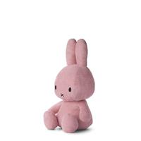 Miffy Sitting Corduroy Pink (23cm)