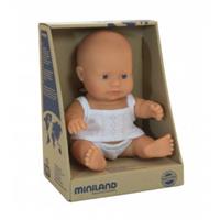 Miniland European Baby Boy Doll 21cm