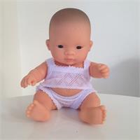 Miniland Asian Baby Girl Doll 21cm