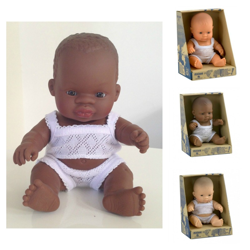 Miniland Baby Girl Doll 21cm