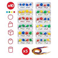 Miniland Threading Activity Shapes