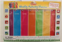 monkey & chopsHanging Magnetic Board Weekly Activity Planner