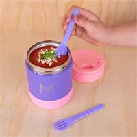 Montiico Grape Insulated Food Jar 400ml