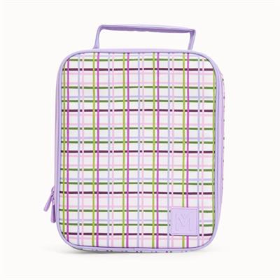 MontiiCo Insulated Large Lunch Bag and Ice Pack: Berry Patch