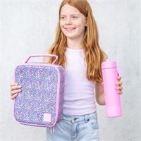 MontiiCo Insulated Large Lunch Bag and Ice Meadow