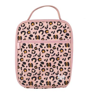 MontiiCo Insulated Large Lunch Bag and Ice Pack Blossom Leopard