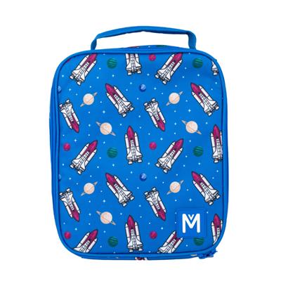 MontiiCo Insulated Large Lunch Bag and Ice Pack Galactic